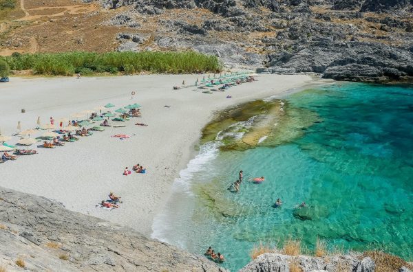 Ammoudi Beach In Rethymno Allincrete Travel Guide For Crete