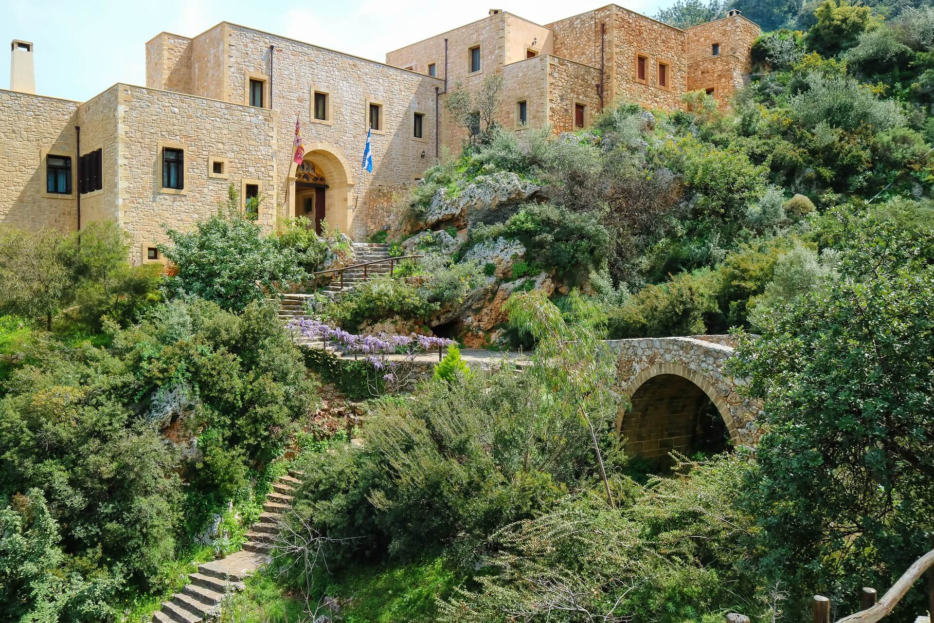 Metamorfosis Monastery Chania Crete - allincrete.com