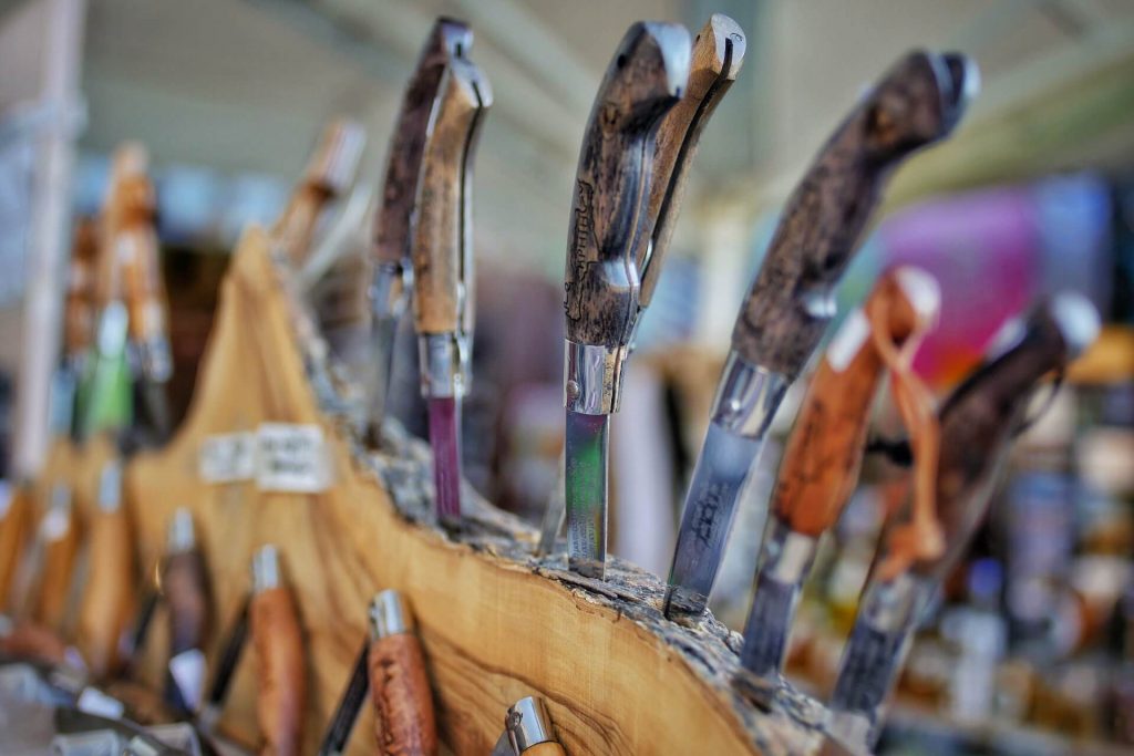 Various Cretan Knives Crete