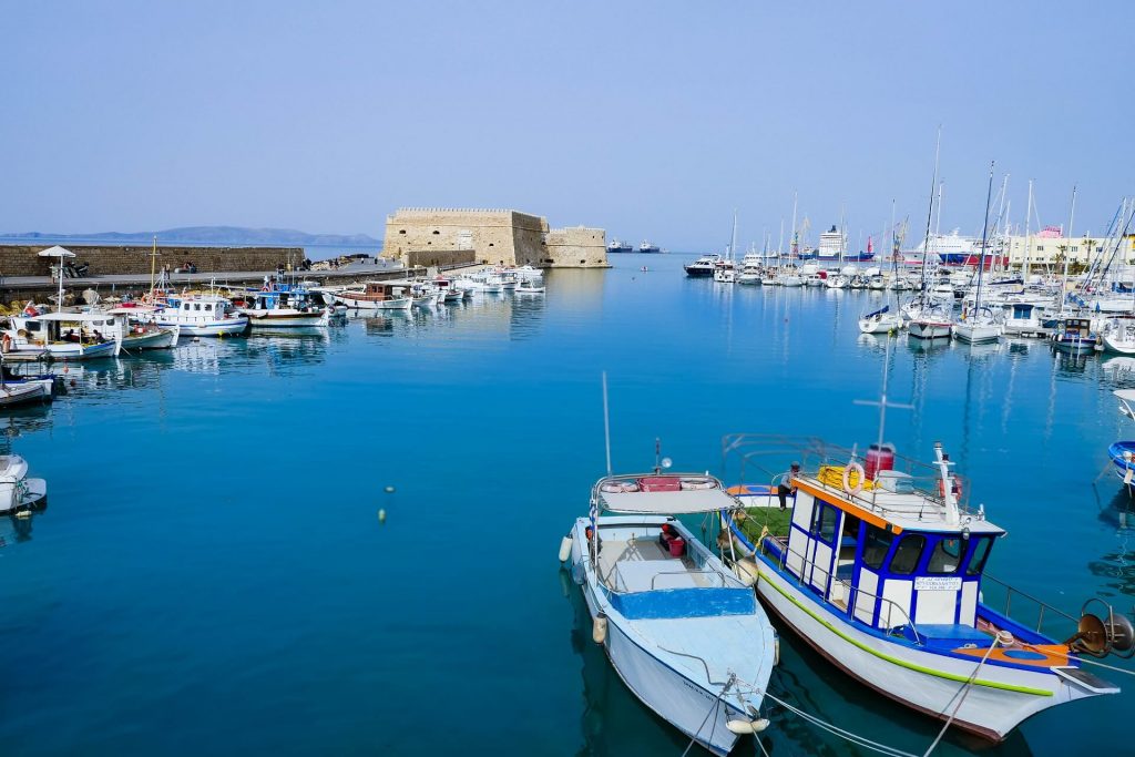 Heraklion Old Venetian Port Harbour - AllinCrete Travel Guide for Crete