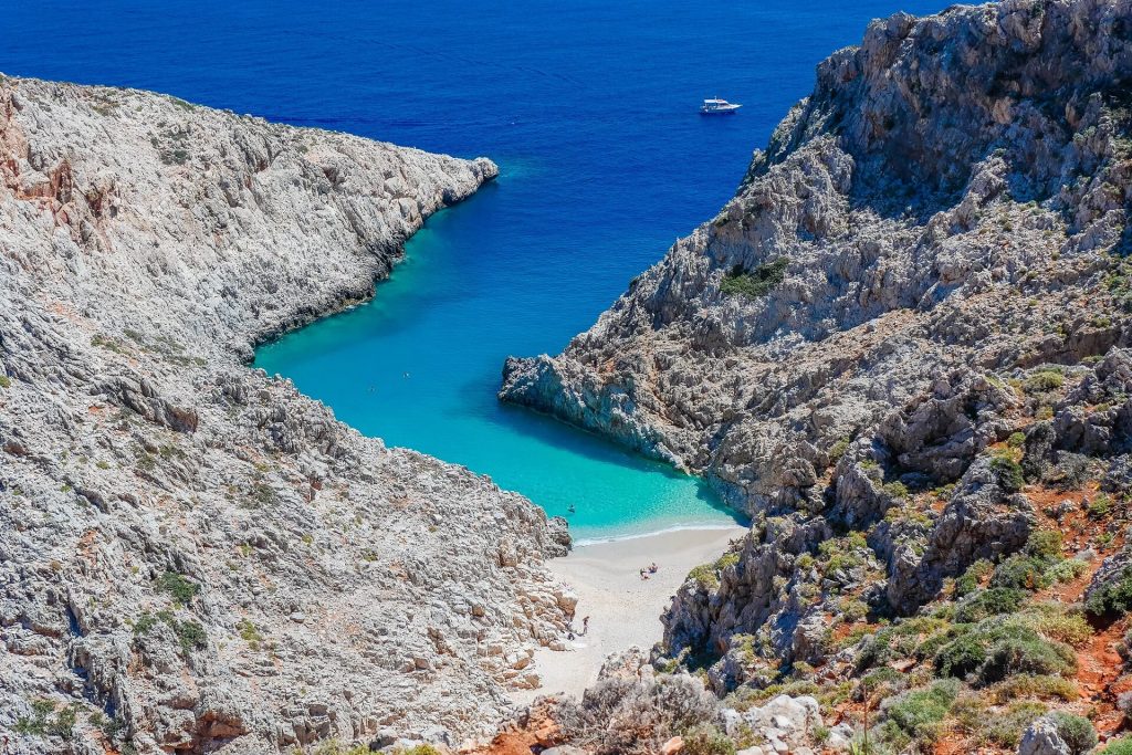 Seitan Limani Beach Chania Crete - allincrete.com