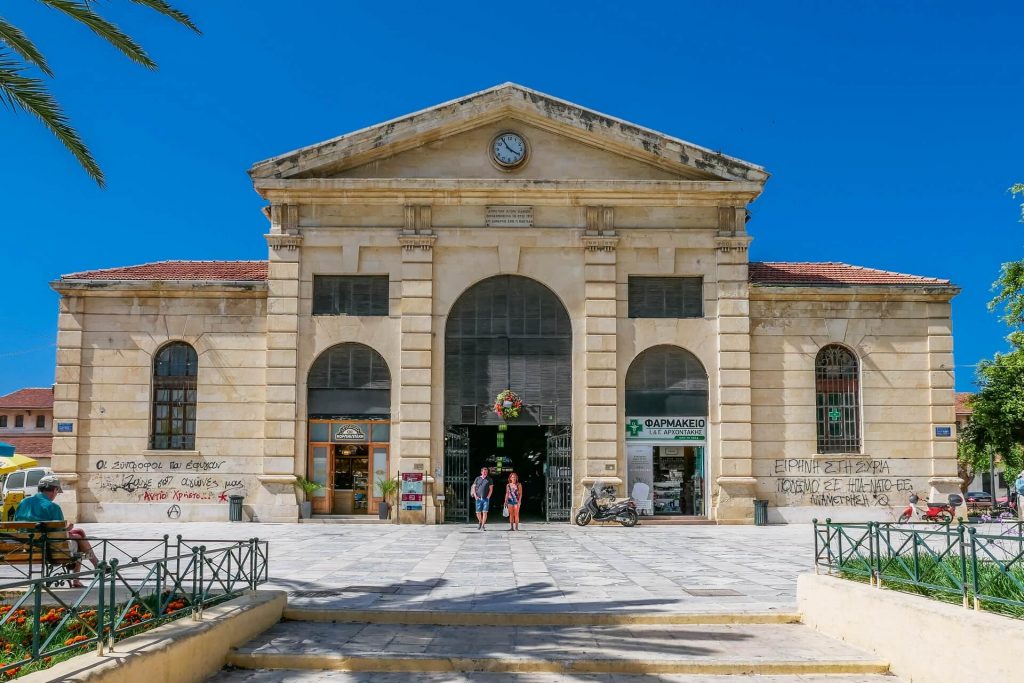 Chania Municipal Market Crete - allincrete.com