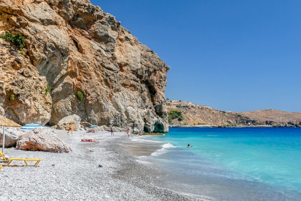 Ilingas Beach Chania Crete - allincrete.com