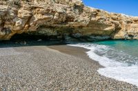 Spilies Beach Rethymno Crete - allincrete.com