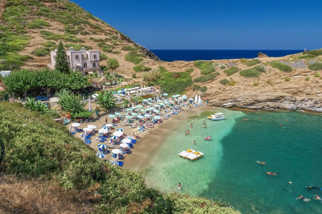 Karavostasi Beach Bali Rethymno Crete Greece - allincrete.com