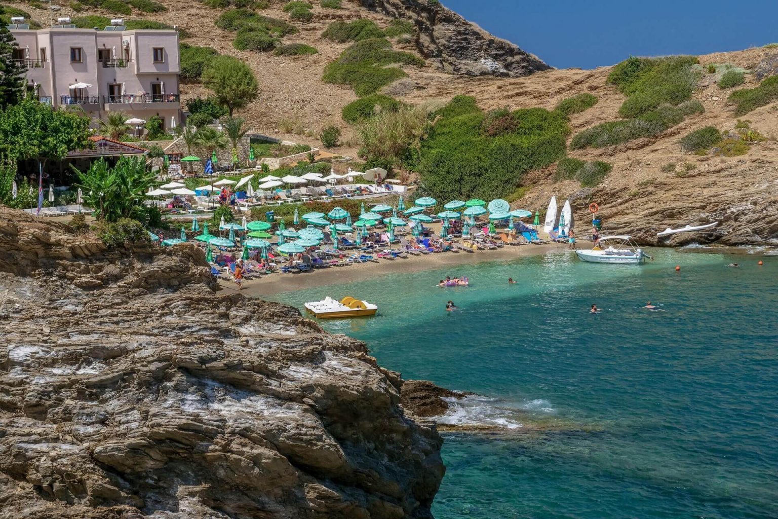 Karavostasi Beach in Bali Rethymno - AllinCrete Travel Guide for Crete