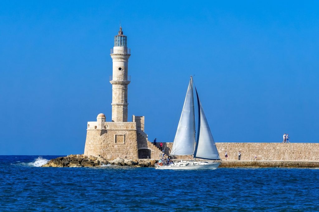 Venetian Old Port Harbour Chania Crete - allincrete.com