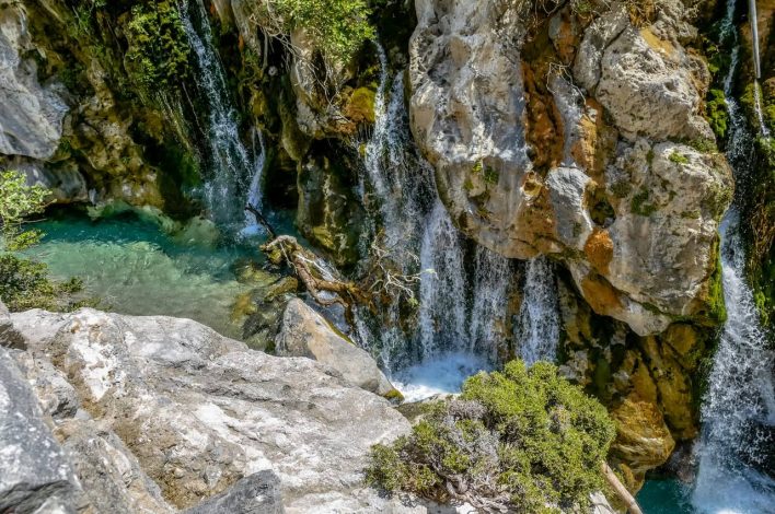 Kourtaliotiko Waterfall In Rethymno - Allincrete Travel Guide For Crete