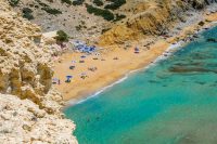 Red Beach Nudist Matala Crete - Copyright 2022 Allincrete.com