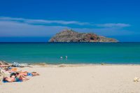 Platanias Beach and Harbour Chania Crete - Copyright George Galanakis Photography