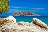 Platanias Beach and Harbour Chania Crete - Copyright George Galanakis Photography